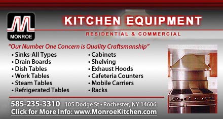 Monroe Kitchen Equipment Inc Rochester Ny Restaurant Equipment And Supplies